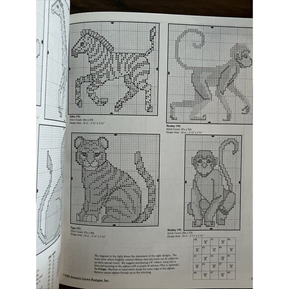 The Omnibook of Babies 101 Designs Book 804 Counted Cross Stitch 48 pages - Picture 2 of 3